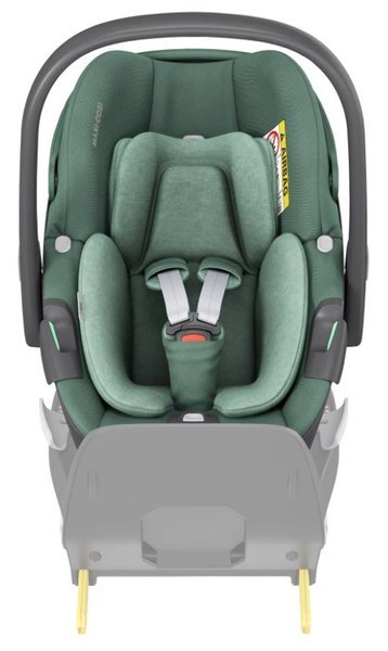 Maxi Cosi Pebble Essential green Bērnu autosēdeklis 0-13 kg + Familyfix 360 bāze