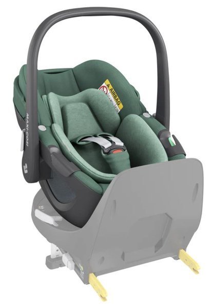 Maxi Cosi Pebble Essential green Bērnu autosēdeklis 0-13 kg + Familyfix 360 bāze