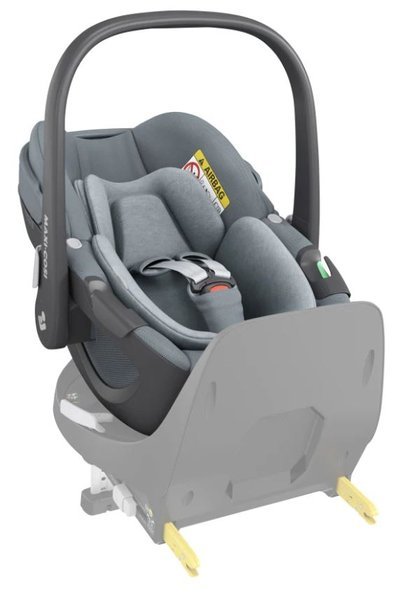 Maxi Cosi Pebble Essential grey Bērnu autosēdeklis 0-13 kg + Familyfix 360 bāze