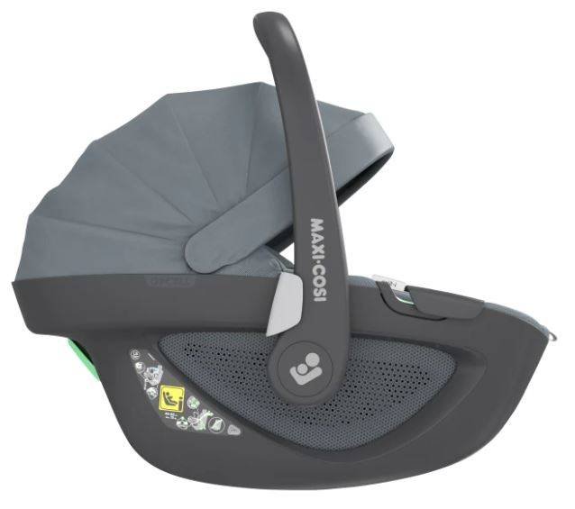 Maxi Cosi Pebble Essential grey Bērnu autosēdeklis 0-13 kg + Familyfix 360 bāze