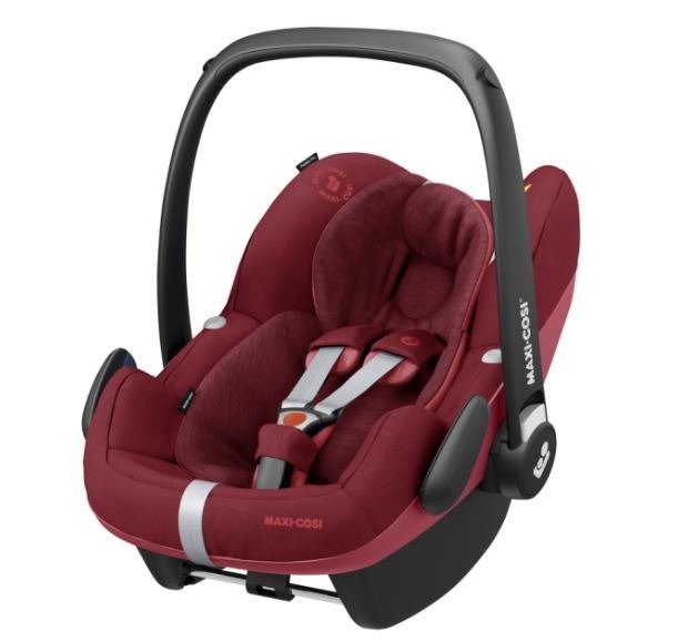 Maxi Cosi Pebble Pro Essential red Детское автокресло 0-13 кг + Familyfix2 база