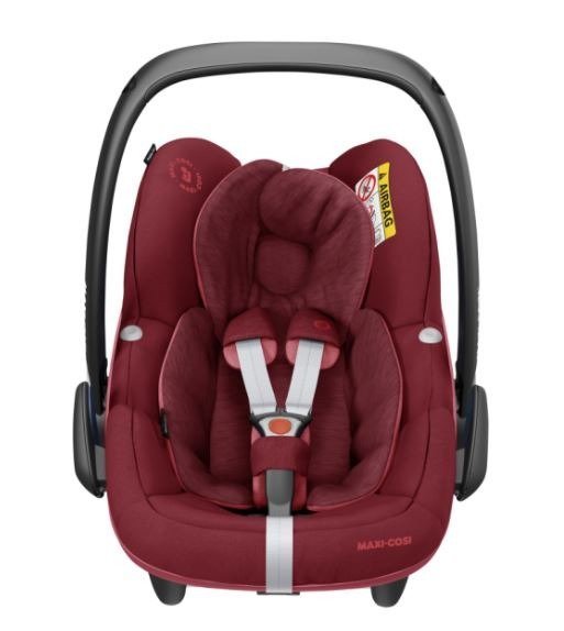 Maxi Cosi Pebble Pro Essential red Детское автокресло 0-13 кг + Familyfix2 база