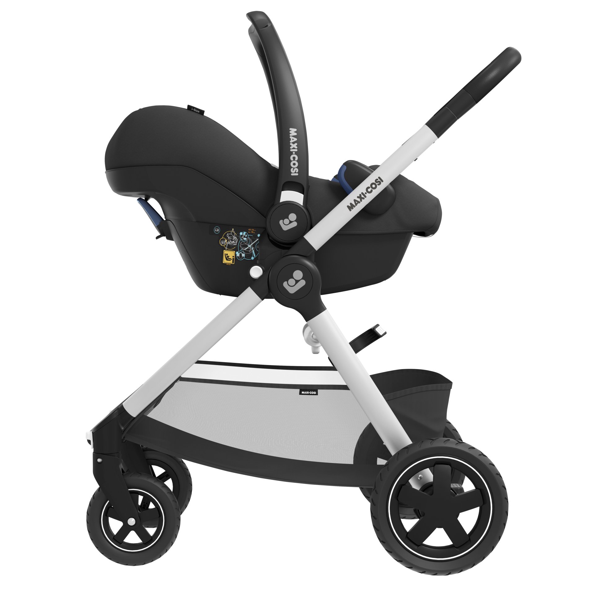 MAXI COSI Rock I-Size Essential Black Bērnu autosēdeklis 0-13 kg