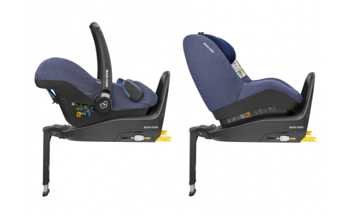 Maxi Cosi Rock Sparkling Blue Детское автокресло 0-13 кг + Familyfix2 база