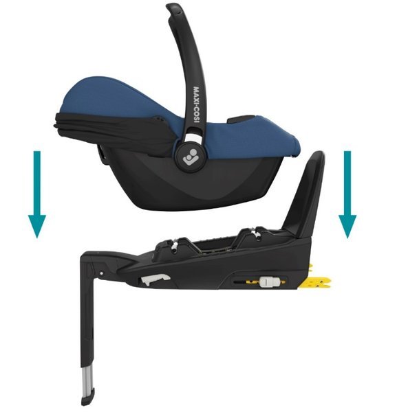 Maxi Cosi Tinca i-Size Essential blue Bērnu autosēdeklis 0-13 kg + bāze FamilyFix2