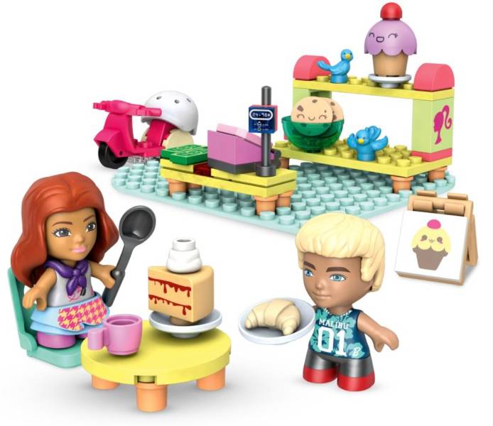 Mega Construx Barbie Bakery Konstruktors GWR32