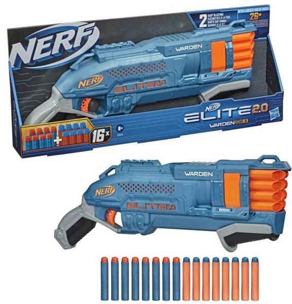 Механический бластер NERF ELITE 2.0 WARDEN DB 8 E9959/4