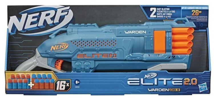 Механический бластер NERF ELITE 2.0 WARDEN DB 8 E9959/4