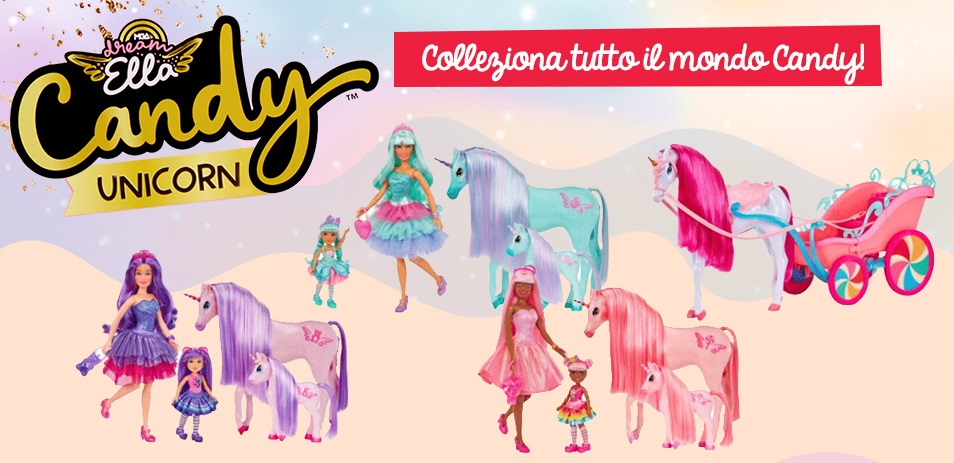 MGA Dream Ella Candy Unicorn CHERRY