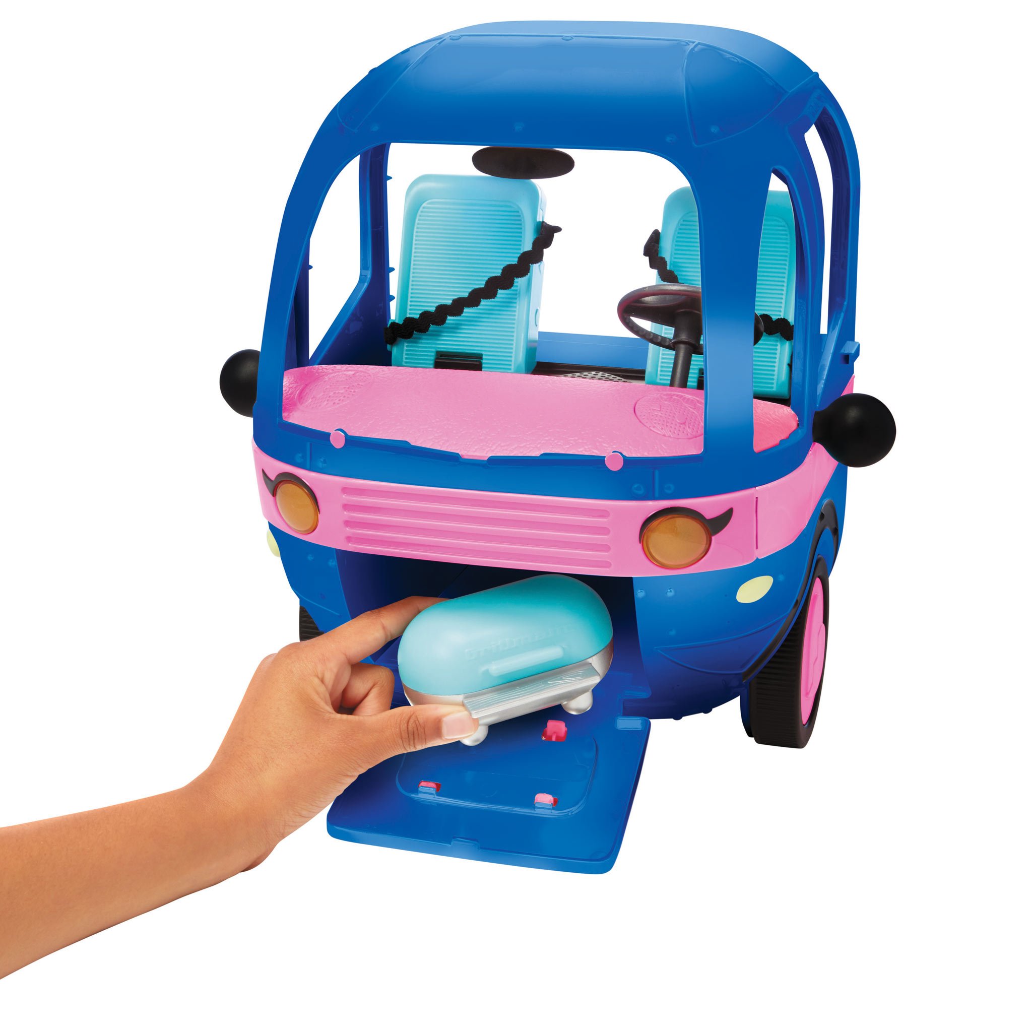 MGA LOL Surprise 4-in-1 Glamper Fashion Camper with 55+ Surprises (Electric Blue)