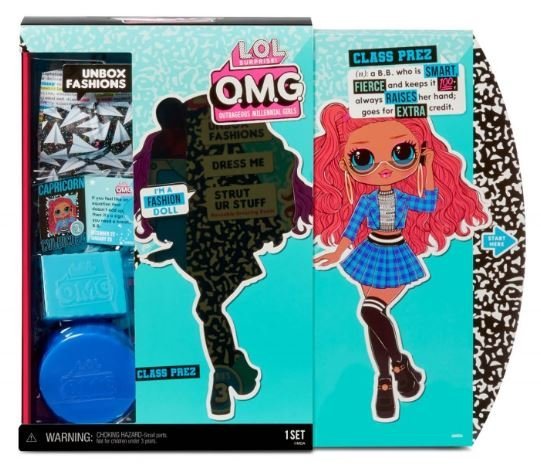 MGA LOL SURPRISE O.M.G. Class Prez Fashion Doll Series 3 with 20 Surprises