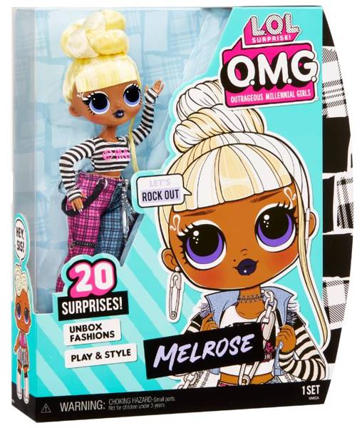 MGA LOL Surprise OMG Melrose Doll 20+ Surprises Кукла