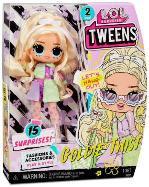 MGA LOL SURPRISE O.M.G. Tweens Series 2 Goldie Twist кукла