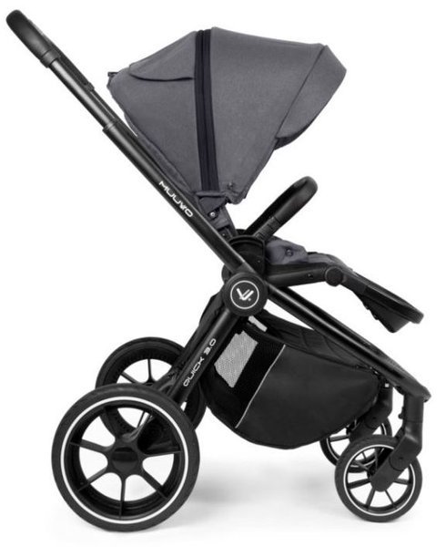 Muuvo Quick 3.0 Jet Black Pastaigu rati