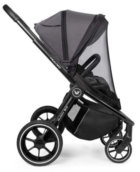 Muuvo Quick 3.0 Jet Black Pastaigu rati