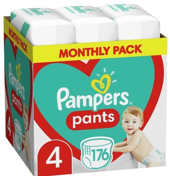 Pampers Pants подгузники 4 размер 176 шт.