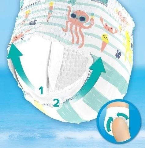 Pampers Pants Splashers подгузники для плавания 3-4 размер 12 шт.