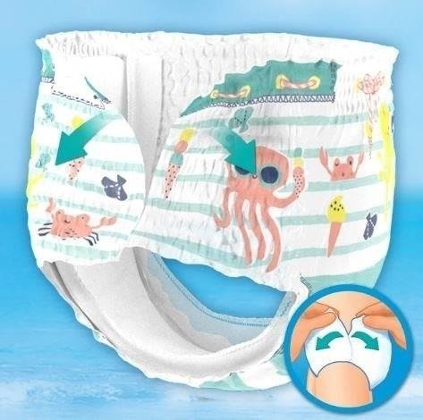 Pampers Pants Splashers подгузники для плавания 3-4 размер 12 шт.