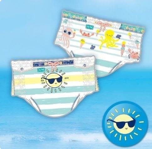 Pampers Pants Splashers подгузники для плавания 3-4 размер 12 шт.