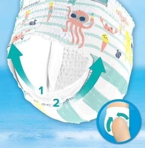 Pampers Pants Splashers подгузники для плавания 4-5 размер 11 шт.