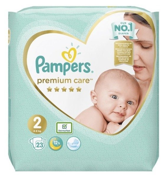 Pampers Premium Care подгузники 2 размер 23 шт.