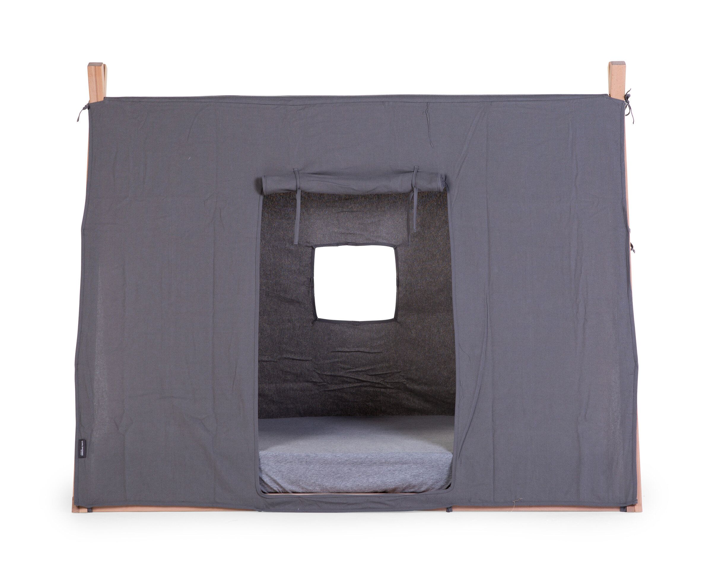 Pārvalks Telts gultai 70x140 Childhome TIPI COT Grey