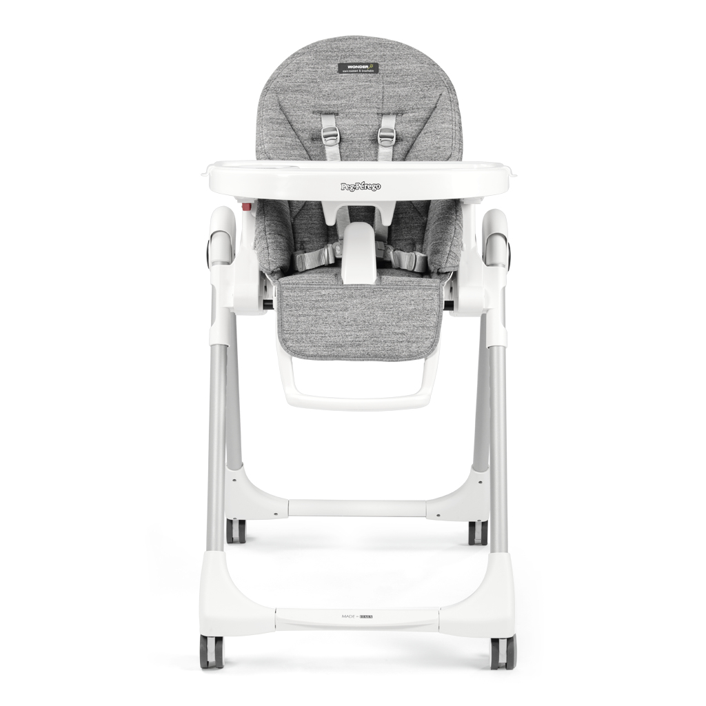 Peg Perego Prima Pappa Follow Me Wonder Grey IH01000000WD53 Стульчик для кормления 2в1