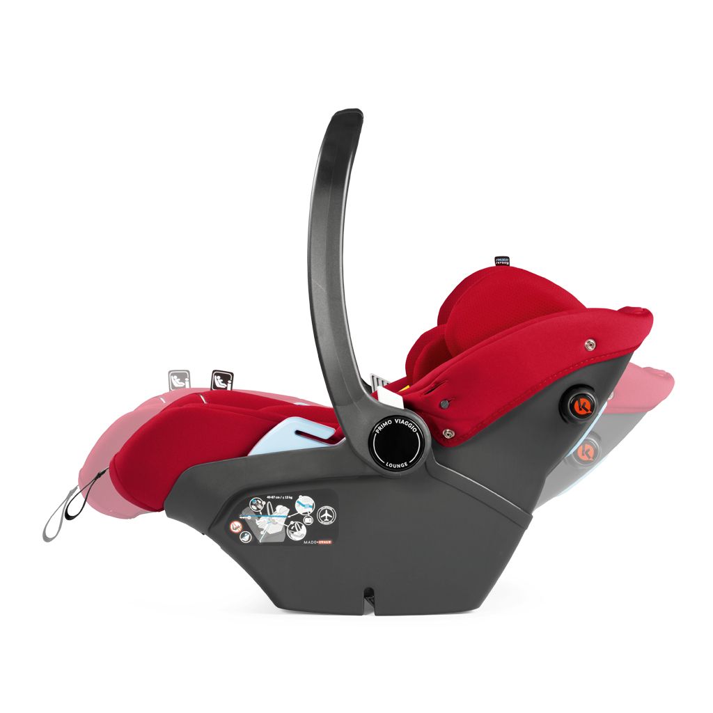 Peg Perego Primo Viaggio Lounge Red Shine IMLO000000DX09 Bērnu autosēdeklis 0-13 kg