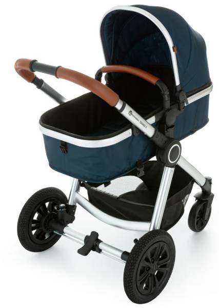 Petite&Mars Grand II Platinium Indigo Детская коляска 2 в 1