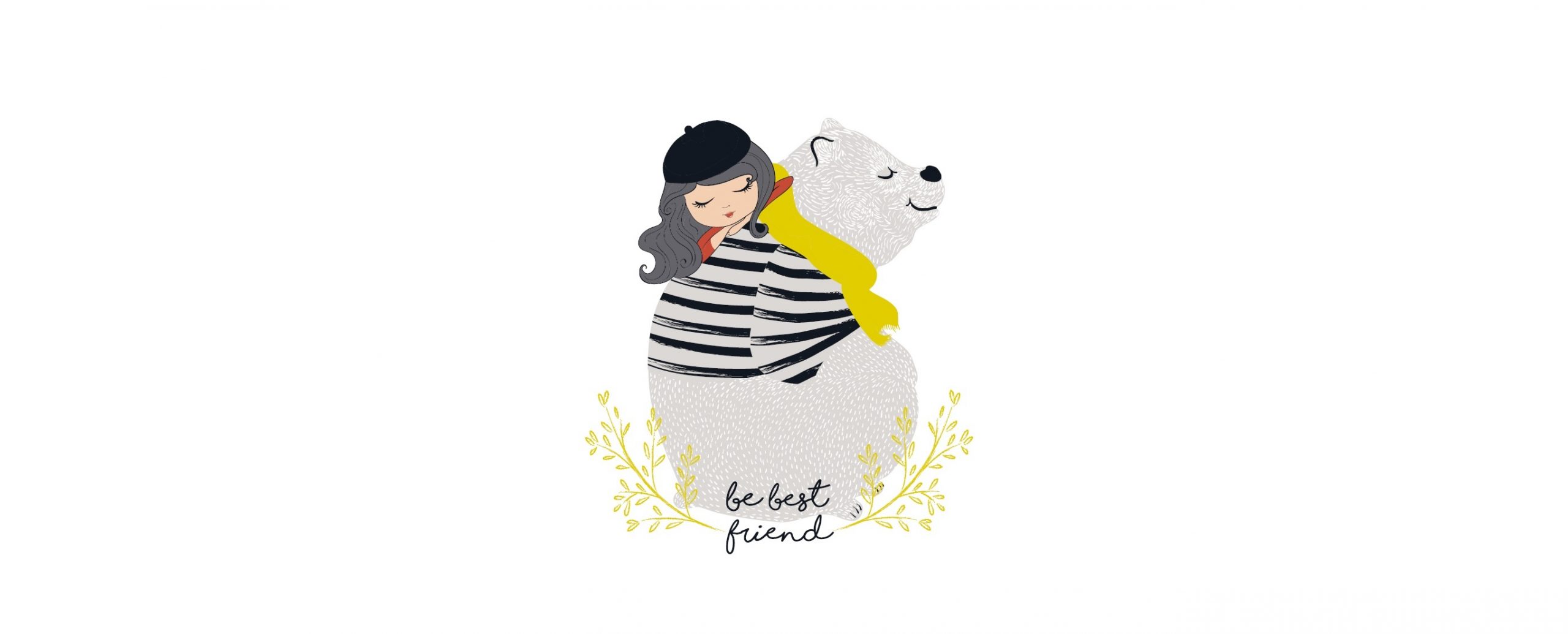 Petite&Mars Nyja Yellow scarf bear Складной манеж- кровать для путешествий