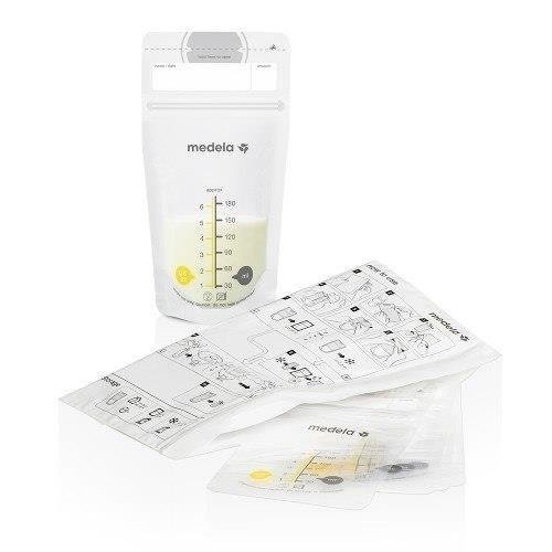 Пакеты для сбора и хранения грудного молока Medela Food Bags Pump & Save 180 мл 25 шт.