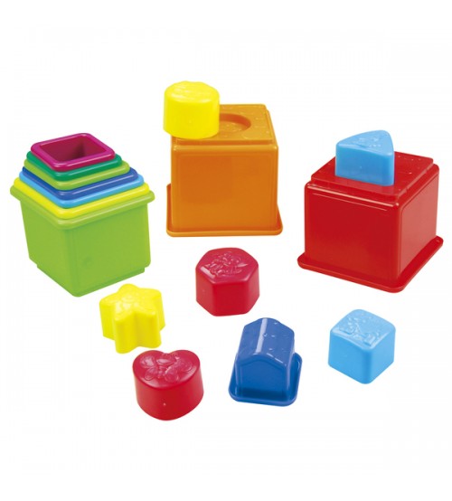 Piramīda attīstoša Animal Stacking Blocks 12m+ CB44286