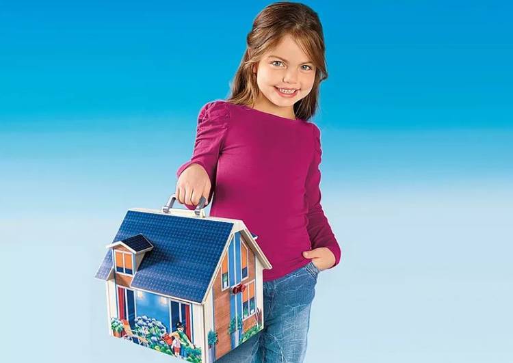 Playmobil 70985 Dollhouse Переносной игрушечный домик с мебелью