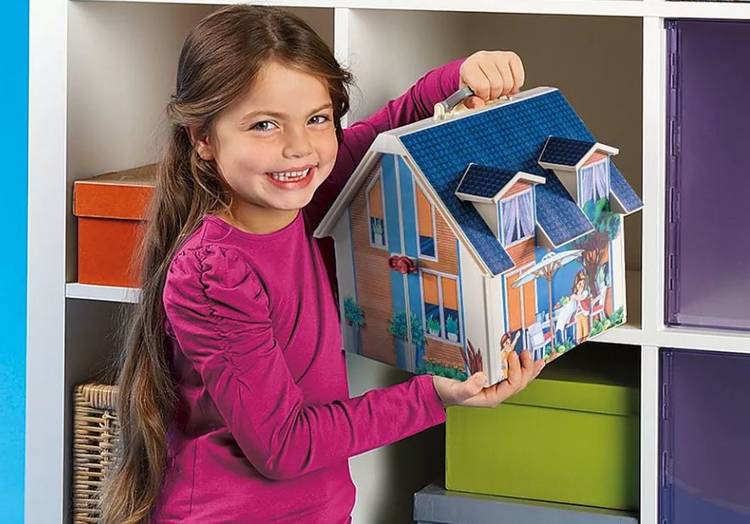 Playmobil 70985 Dollhouse Переносной игрушечный домик с мебелью