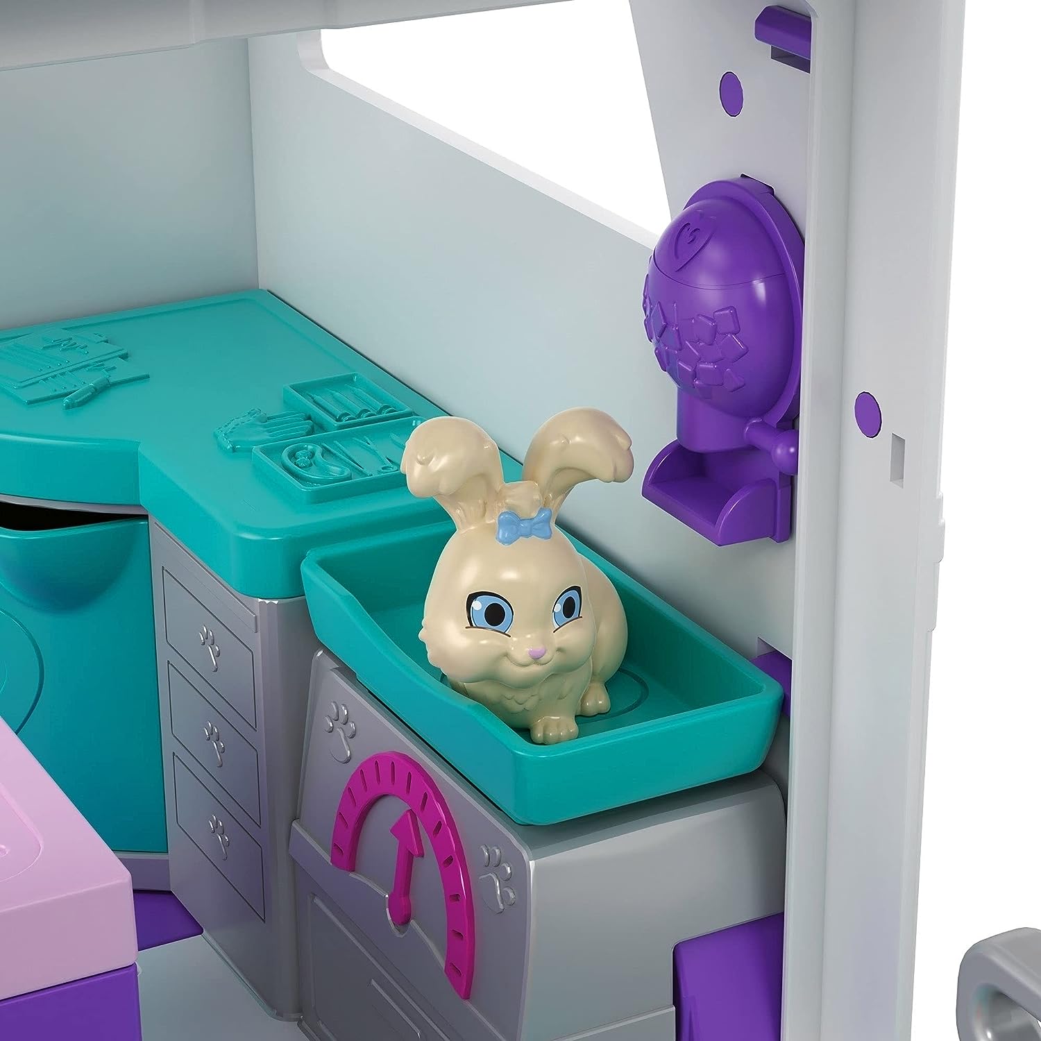 Polly Pocket Cuddle 'n' Care Mobile Vet GFR04 Кукла + ​Мобильная ветеринарная клиника