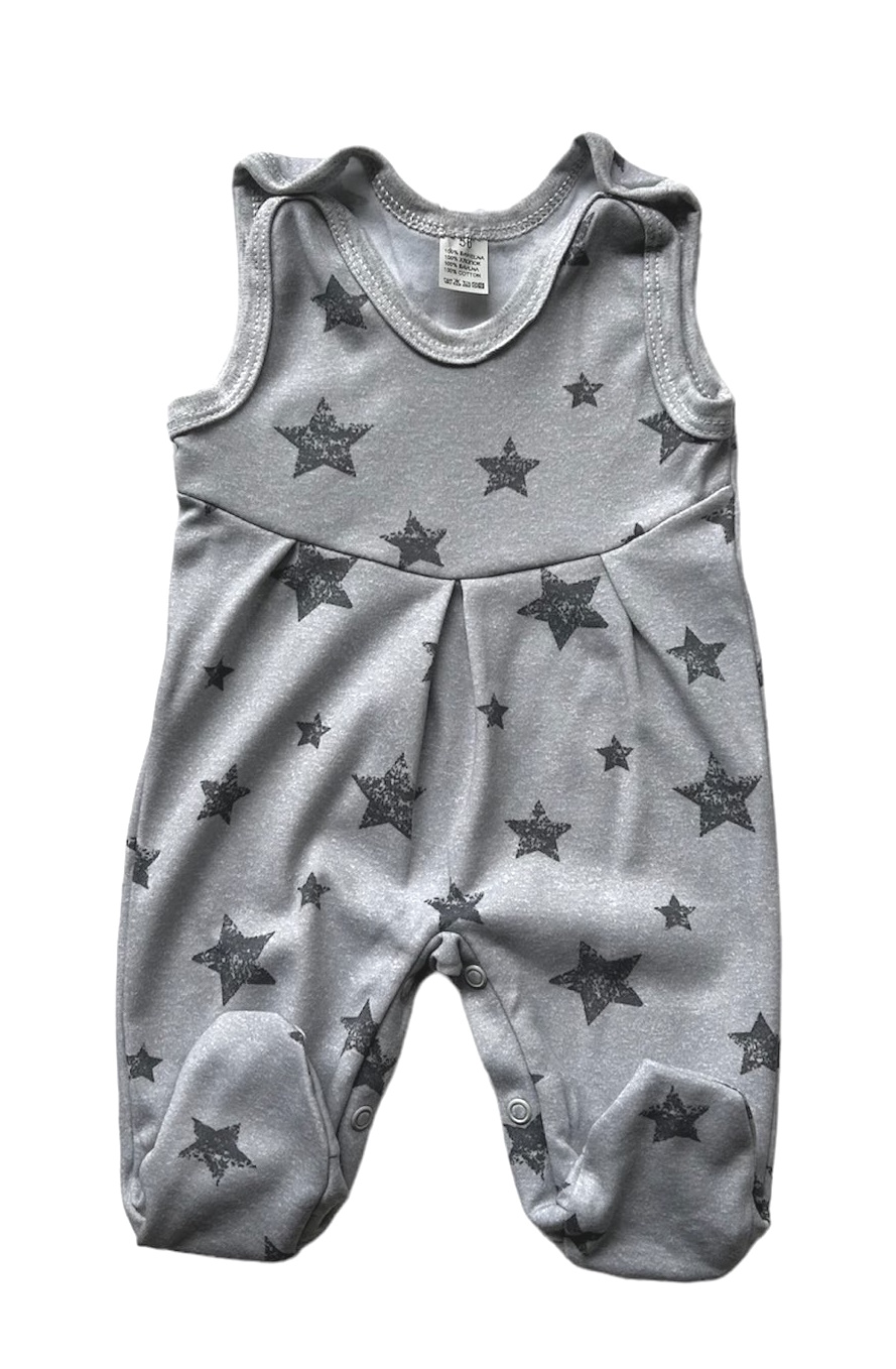 Rāpulis BABY-Grey Stars 56 cm ZUZIA