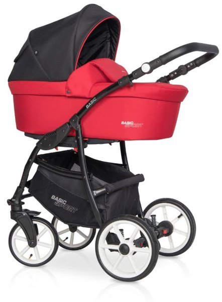 Riko Basic Sport Sport Red Детская коляска 2 в 1