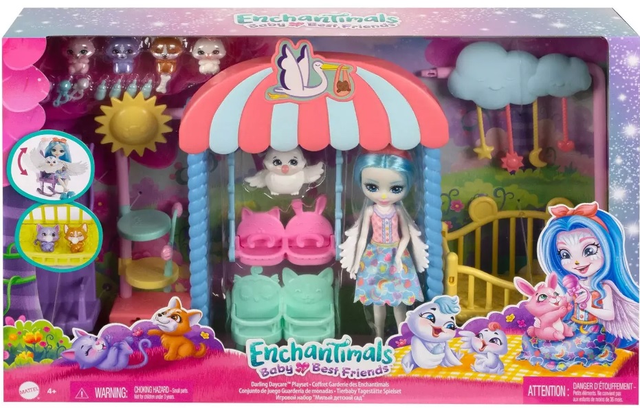 Royal Enchantimals Baby BFFs Nursery Playset HLH23