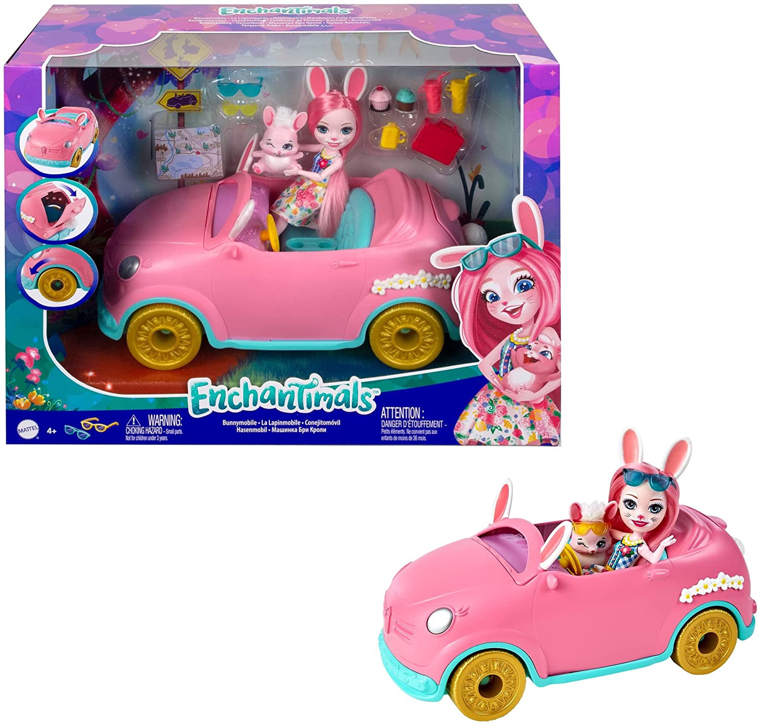 Royal Enchantimals Bunnymobile HCF85