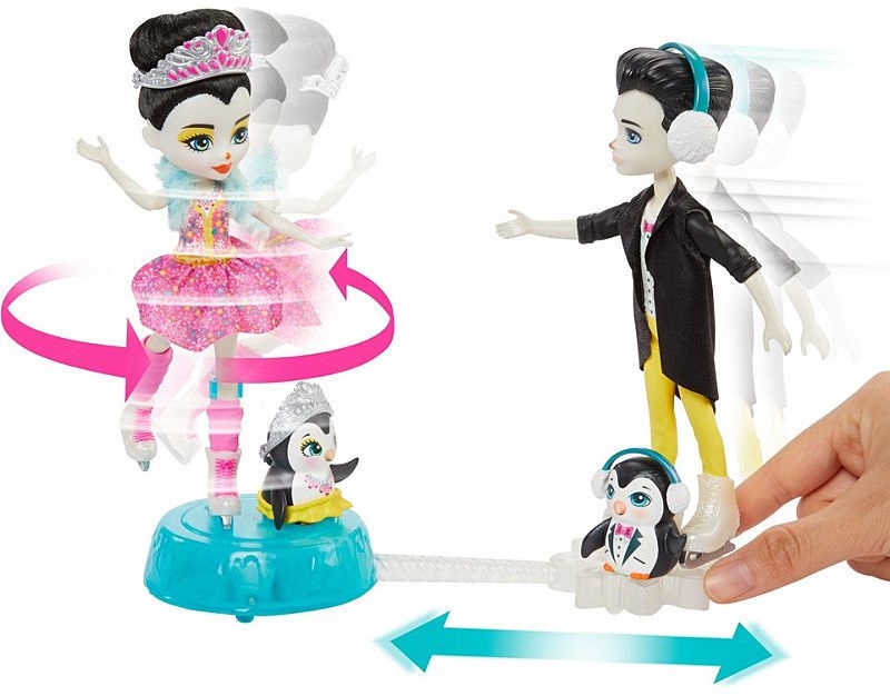 Royal Enchantimals Penguin Ice Skater Set GJX49