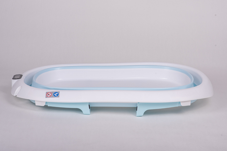Saliekama bērnu vanna ar termometru Primabobo Premium MyToy Blue