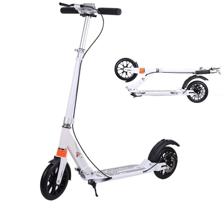 Skrejritenis ar disku bremzēm Scooter Urban White