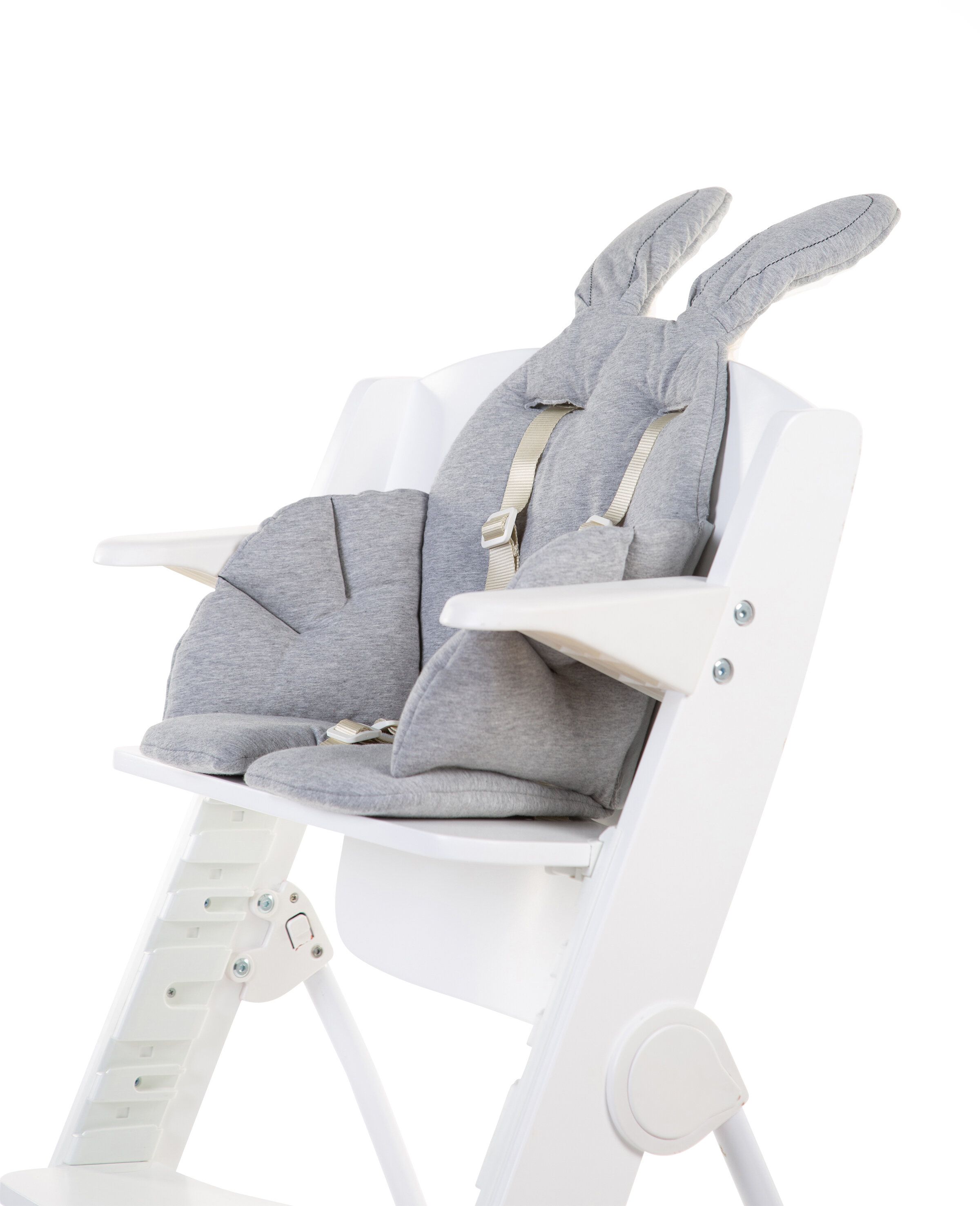 Подушка на Коляску, Шезлонг, Стульчик для кормления УНИВЕРСАЛЬНЫЙ Childhome Universal Rabbit Grey