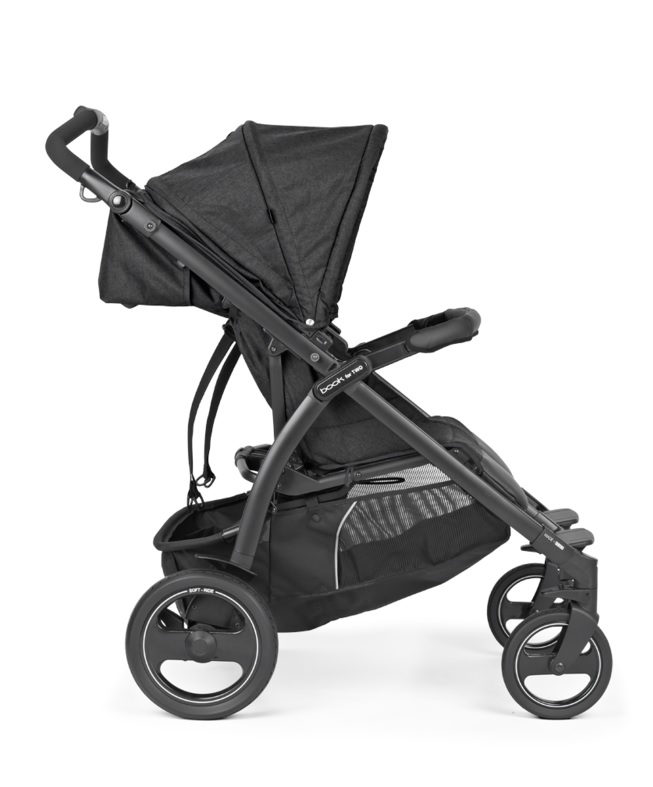 Прогулочная коляска для двойни PEG-PEREGO Book For Two Ardesia IP05280000GL93