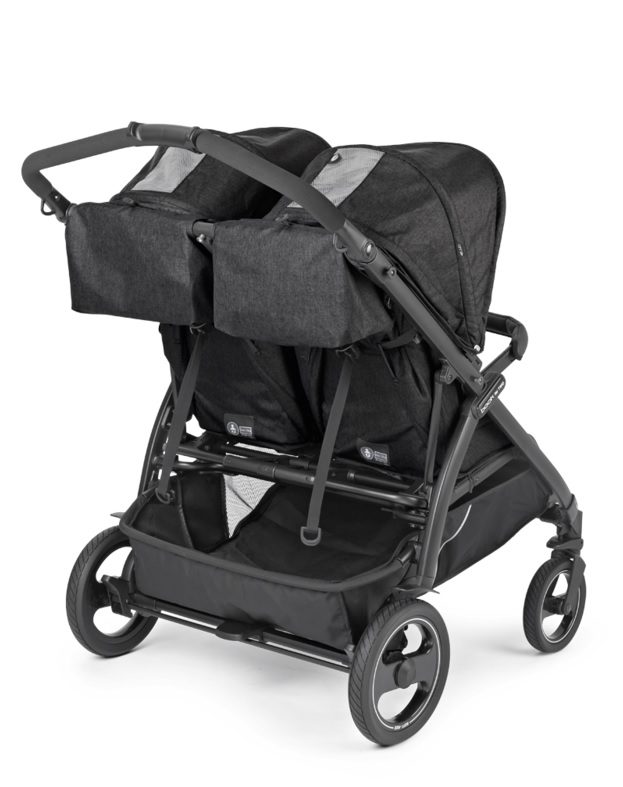 Прогулочная коляска для двойни PEG-PEREGO Book For Two Ardesia IP05280000GL93