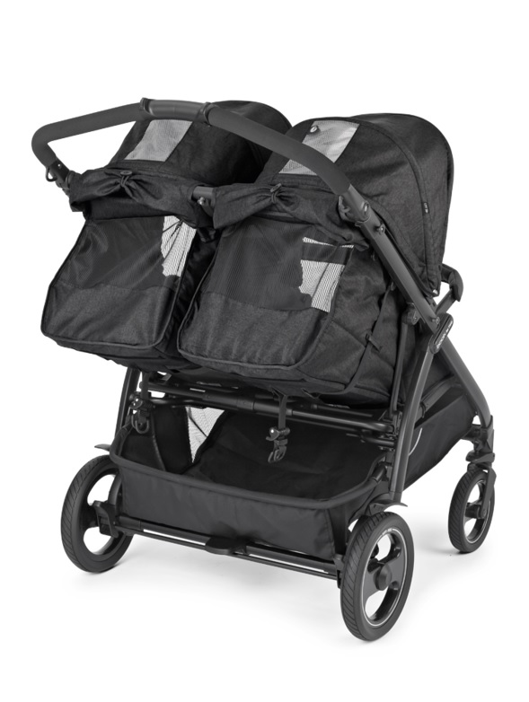 Прогулочная коляска для двойни PEG-PEREGO Book For Two Ardesia IP05280000GL93