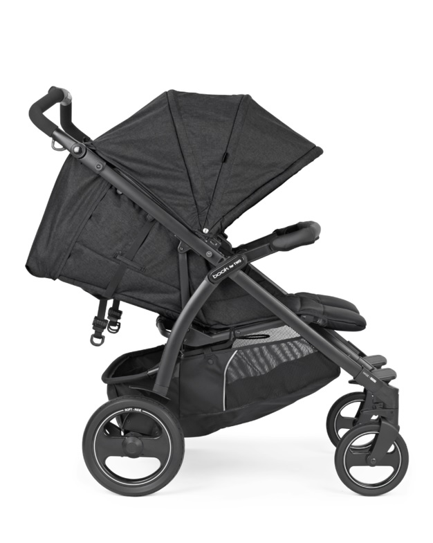 Прогулочная коляска для двойни PEG-PEREGO Book For Two Ardesia IP05280000GL93