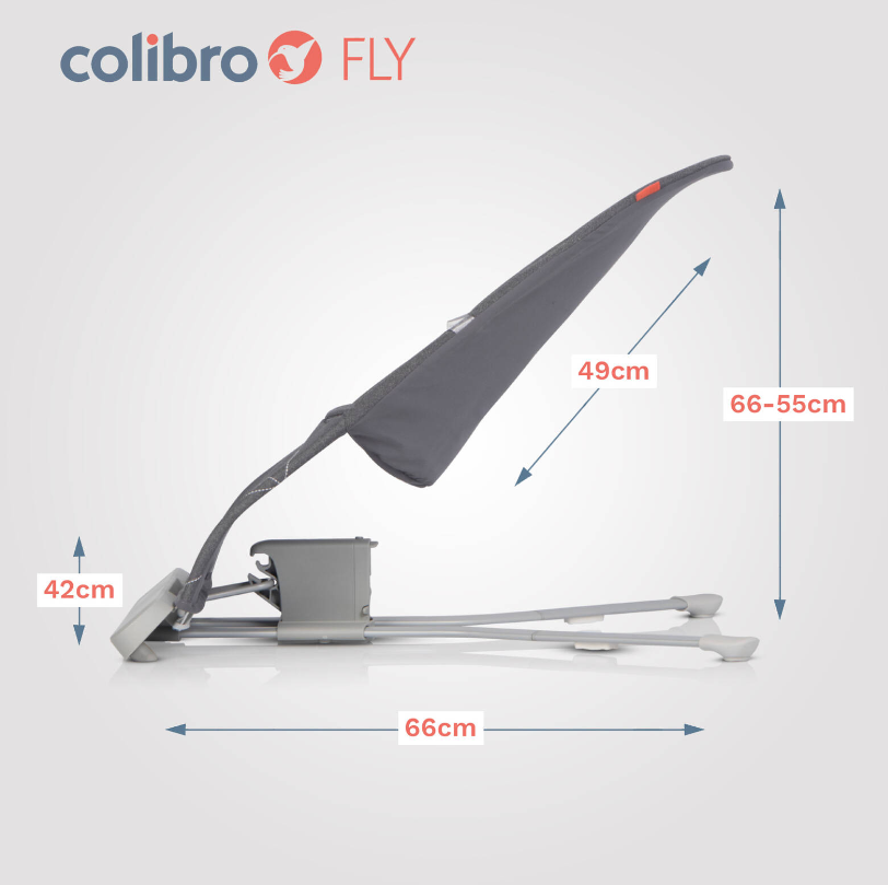 Шезлонг Colibro Fly Onyx