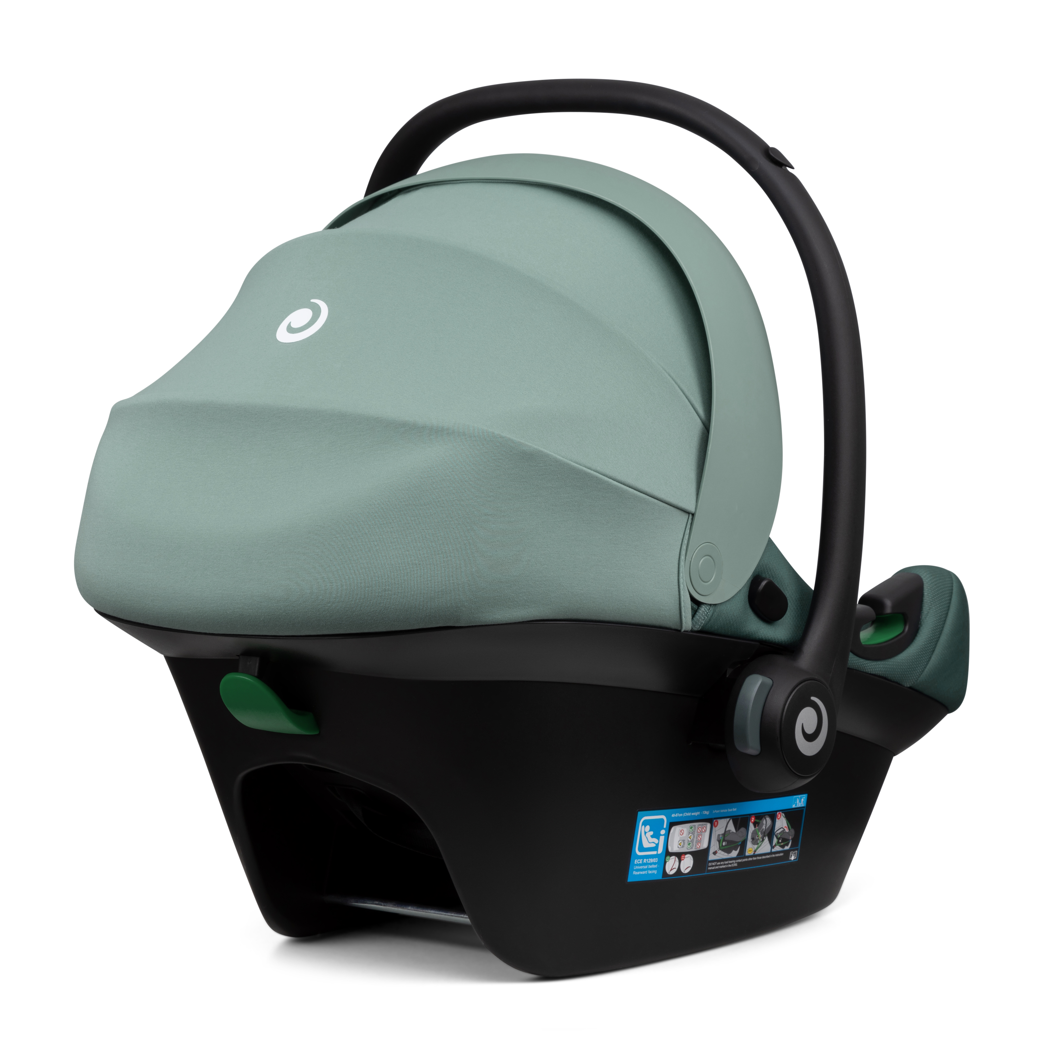 TUTIS Elo i-Size Lux Mint 010 Bērnu autosēdeklis 0-13 kg