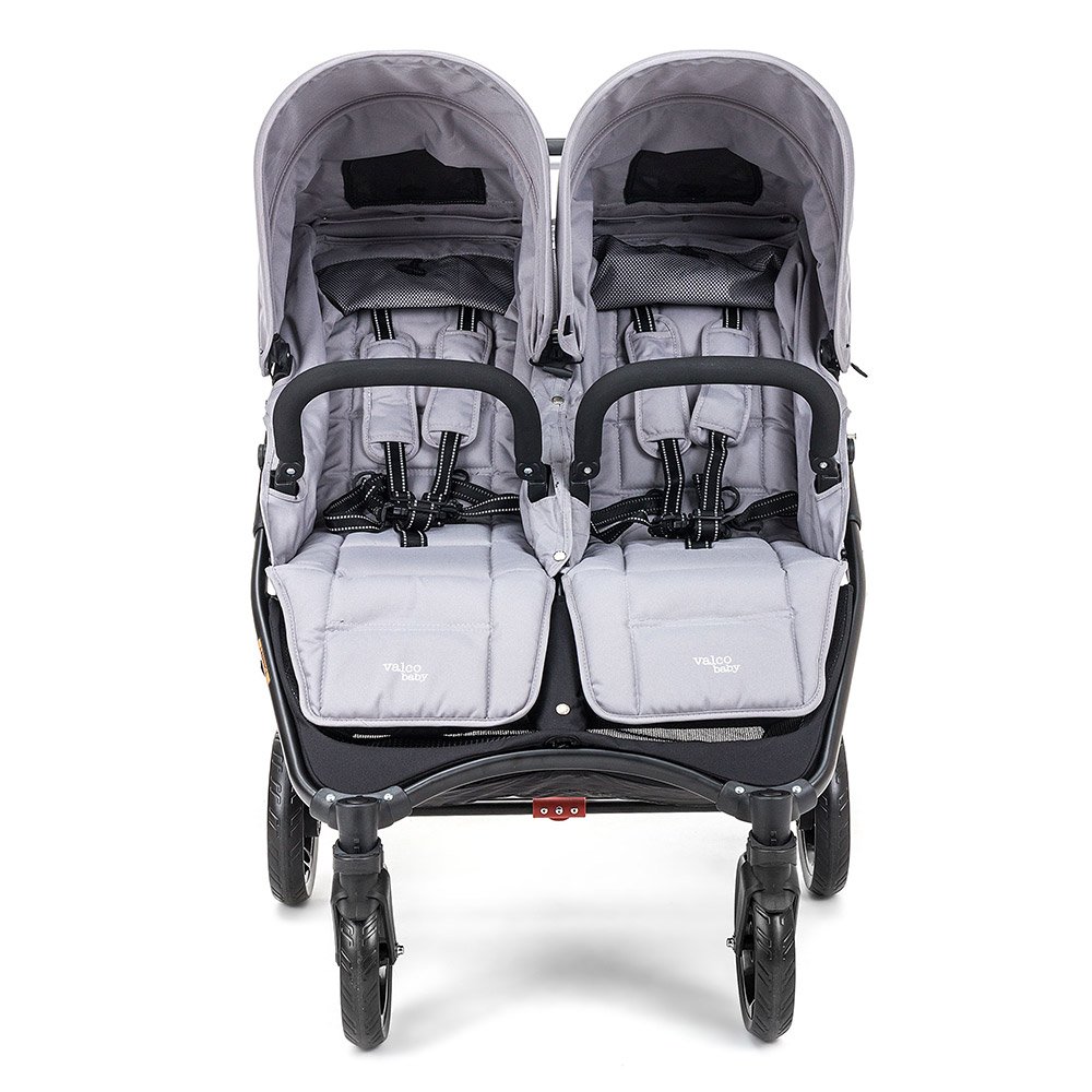 Valco Baby Snap Duo Coal Black Dvīņu rati